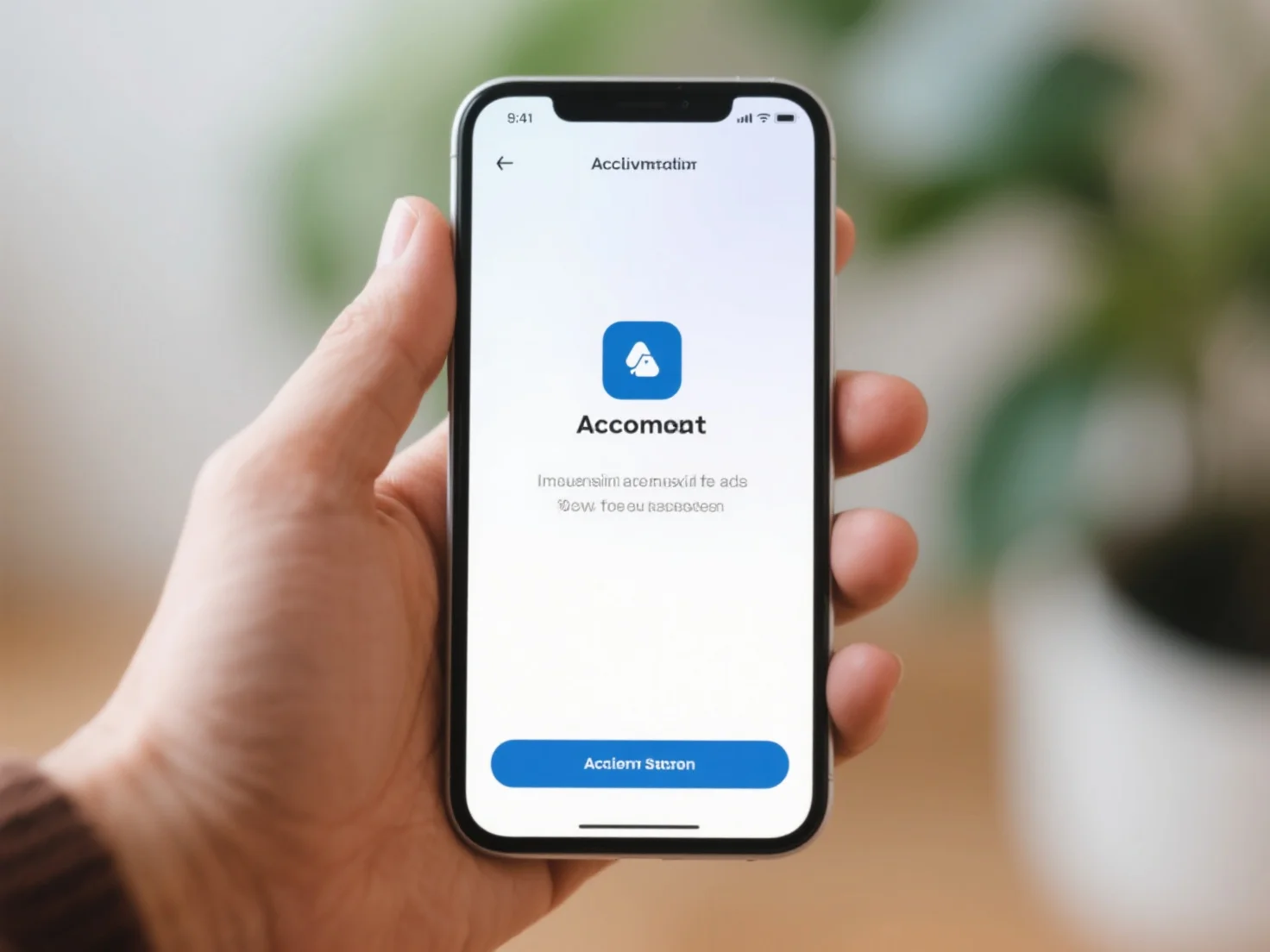 Account verification process