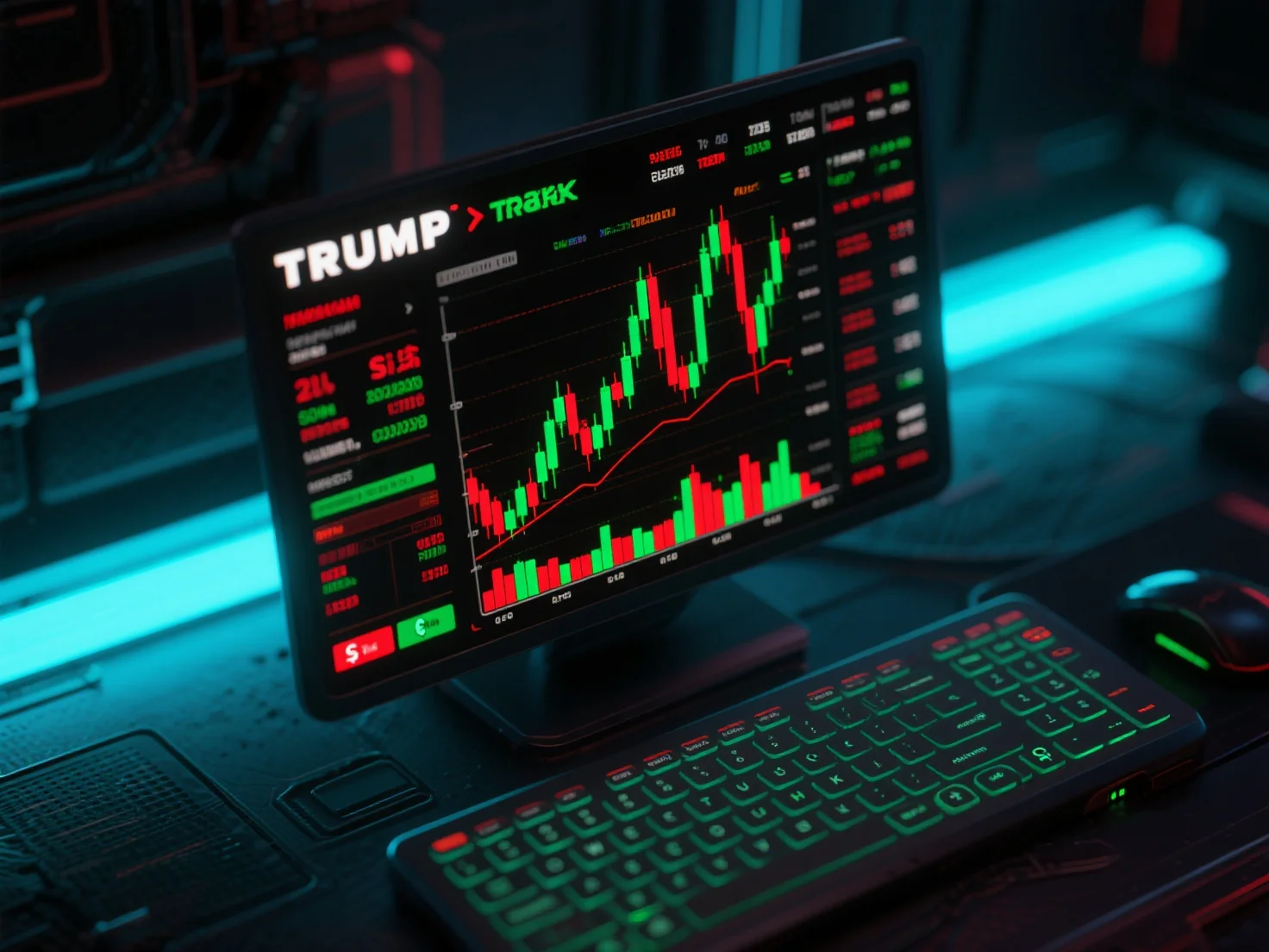 TRUMP token trading interface