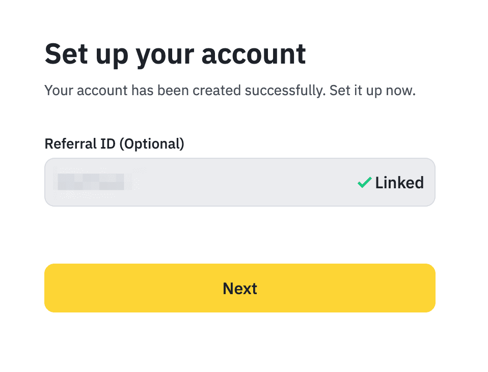 Complete Account Registration